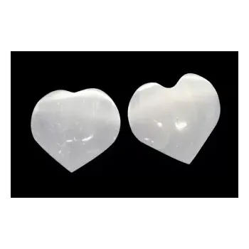 Selenitové srdíčko cca 3 cm
