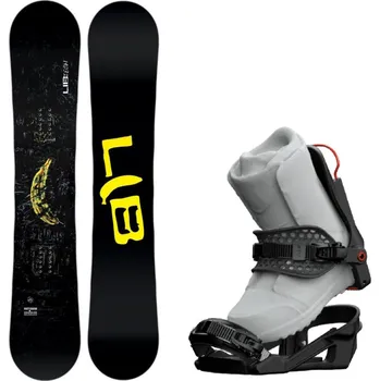 Snowboard Snowboardový set LIB TECH Skate Banana + Viázání Clew