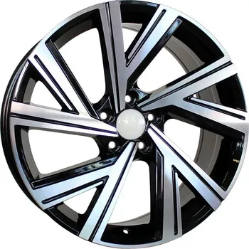 Alu kolo Alu kola Racing Line B5805, 17x7.5 5x112 ET45, černá + leštění