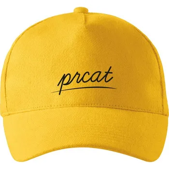 Kšiltovka Unisex kšiltovka Prcat, Barva Žlutá, Velikost 19×11 cm , Canvas Kšiltovka Bezvatriko.cz 3047