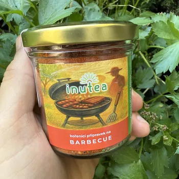 inutea BBQ - koření na grilování – 70 g ve skle - kořenka 165ml
