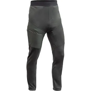 Cyklistické kalhoty Kalhoty pánské dlouhé FRESH TRASH CROSS POINT zelené Velikost: L