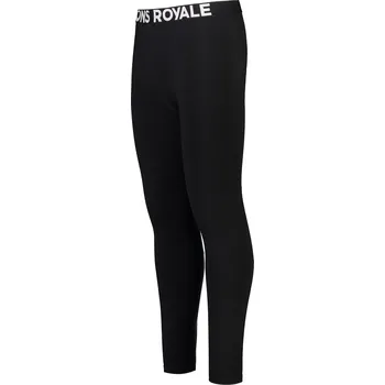 Pánské termo spodky Legíny MONS ROYALE OLYMPUS MERINO BASE LAYER LEGGING black / 9 iron Velikost: S