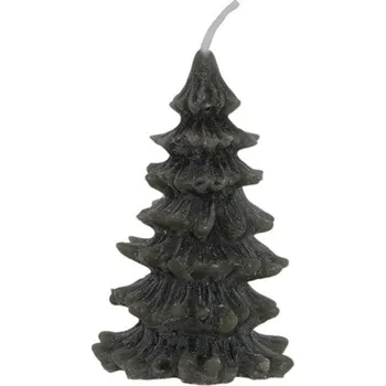 Svíčka Dekorativní svíčka Tree James antracitová