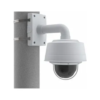 AXIS T91B67 - Setavení držáku fotoaparátu - montáž na sloupek - venkovní použití, interiér - bílá - pro AXIS T94A01, T94B02, T94F01, T94K01, T94M01, T94M02, T94T01, T94T02, T94V01; P37 Series