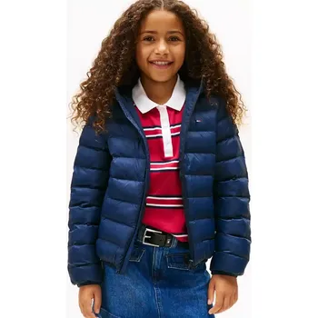 Dívčí oblečení Dětská bunda Tommy Hilfiger KS0KS00584.9BYA námořnická modř 59X, vel. 128