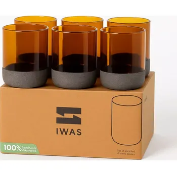 Sklenice 6dílná sada vysokých sklenic na nápoje, 300 ml - Auburn