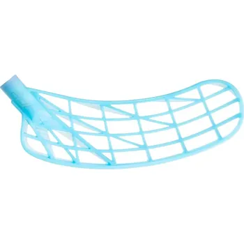 Florbalová čepel Čepel Unihoc Unilite Hard Titan Ice Blue Pravá (pravá ruka dole) tvrdá (PP - odlehčená)