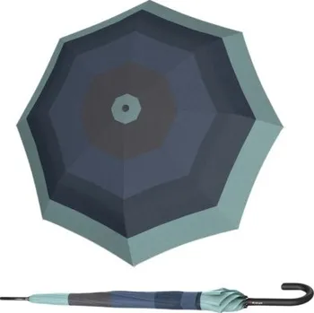 Deštník Knirps KNIRPS T.760 Classics Blue - elegantní holový vystřelovací deštník