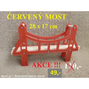 Vláček a vláčkodráha ČERVENÝ MOST - AKCE !