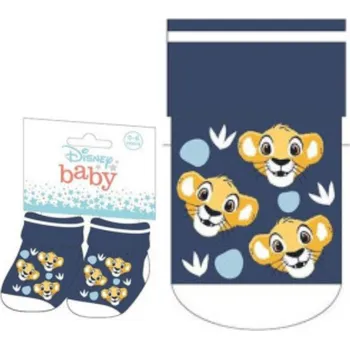 Ponožky pro miminko Simba navy-bílé 68/80