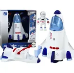 Mamido Kosmická loď s osvětlením a zvuky kosmonaut bílá