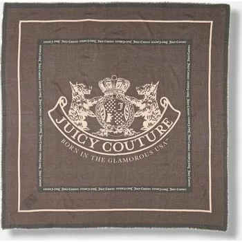 Šátek Šátek Juicy Couture Pashmina dámský, hnědá barva, AIJFO8612WPO 89X, vel. ONE SIZE