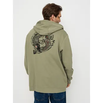 Pánská mikina Hurley Tattoo ZHD (army) L, zelená