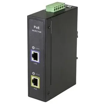 Bit MaxLink DIN60 PoE injektor - 12-48VDC, 802.3af/at/bt, 55V, 1.1A, 60W, 1Gbit