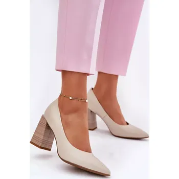 Dámské lodičky Lodičky na sloupku model 213892 Step in style 38