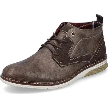 Pánská zimní obuv RIEKER pánská kotníková obuv 14441-25 hnědá 46