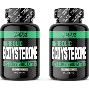 Protein 1+1 Zadarmo: Anabolic Ecdysterone - Protein Nutrition Balení: 100 kaps. + 100 kaps.
