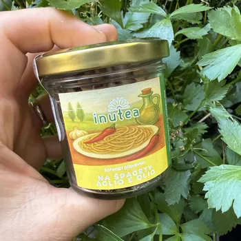 inutea Aglio e olio – 50 g ve skle - kořenka 165ml