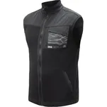 Sensor TEDDY unisex vesta fleece celozip černá XL