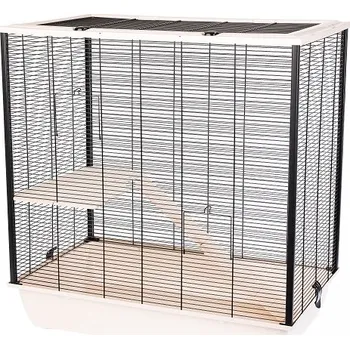 INTERZOO FRODO + WOOD EKO Klec pro hlodavce 78 cm béžová