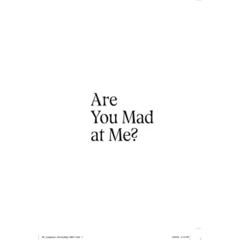 Cizojazyčná kniha Are You Mad at Me? - Josephson, Meg