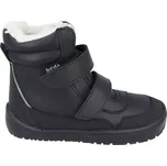 Beda Barefoot Just black - zimní boty s membránou 30