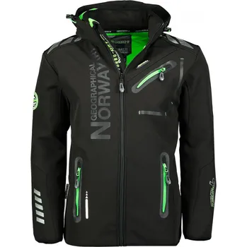 Pánská softshellová bunda GEOGRAPHICAL NORWAY bunda pánská ROYAUTE MEN softshell XL černá