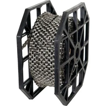 Řetěz na kolo Řetěz KMC Z8.3 EPT 6-7-8 kol OEM Role (150m = 12000 článků=104 řetězů s 116 články) - tmavě stříbrný