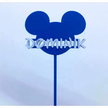 Dortová svíčka Zápich ala styl Mickey (možnost jména, věku)