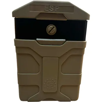 ESP Euro Security Products Pouzdro rotační na zásobník AR15 / M16 / M4 (NATO standard 5.56) Khaki (spona UBC-01) (MH-04-M4) - ESP