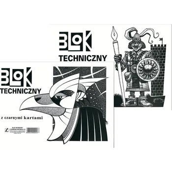 Výtvarný papír Skicák A4/10l černý KRESKA