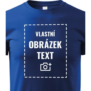 Chlapecké tričko Dětské tričko s vlastním potiskem, Barva Modrá, Velikost 158 cm/12 roků, Canvas Dětské tričko Bezvatriko.cz