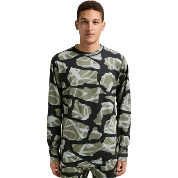Tričko Burton Midweight Crew graffiti camo M 2026 - Odesíláme do 24 hodin
