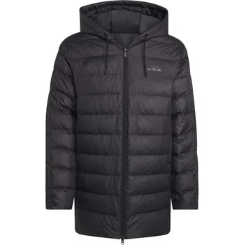 Pánské oblečení Bunda adidas Essentials Parka s 3 pruhy JM4061 XL (188 cm)