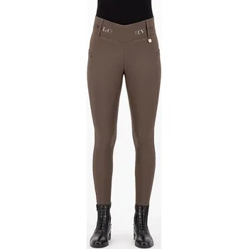 Jezdecké oblečení HV POLO Legíny HVPFavourite, plný sed, mocca, vel. 38