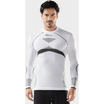 Pánské termo Iron-ic triko s s technologií i-soft Barva: White, Velikost: S/M