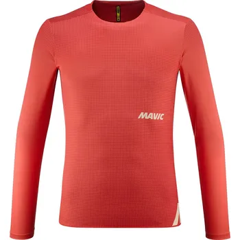 cyklistický dres Dres Mavic Crosstrail LS GRADIENT/SPICY ORANGE (T000531), S