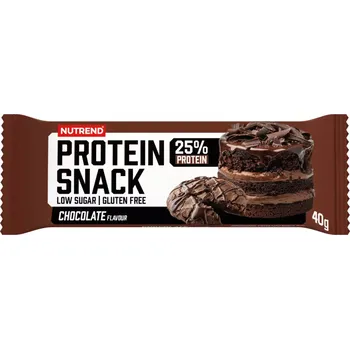 NUTREND Protein Snack, tyčinka, 40 g čokoláda II. jakost