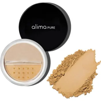 Make-up Alima Pure Přírodní sypký minerální matující pudrový makeup 4,5g Barva: Warm 7