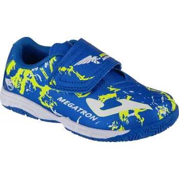 Chlapecké tenisky Modré chlapecké sálové tenisky Joma Megatron Jr. 2404 IN MEJS2404INV Velikost: 24