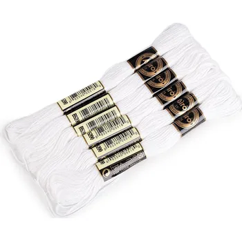 Příze Příze vyšívací typ mouline AIRO sada odstínů 6 ks/8 m