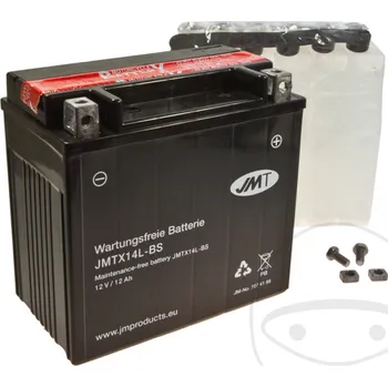 Motobaterie Motocyklový akumulátor YTX14L-BS JMT