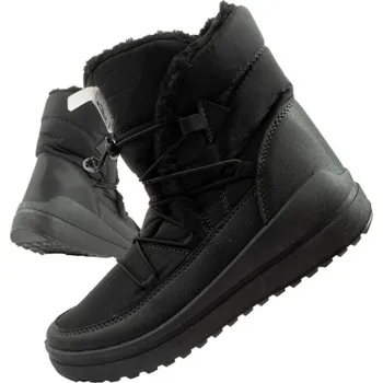 Dámská běžecká obuv Easy Way zimní boty sněhule dámské zateplené módní černé dámské 37