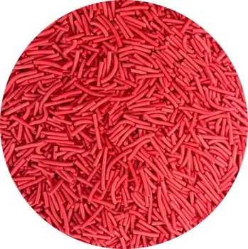 Jedlá dekorace na dort Dortisimo 4Cake Cukrové tyčinky červené (70 g) Besky edice