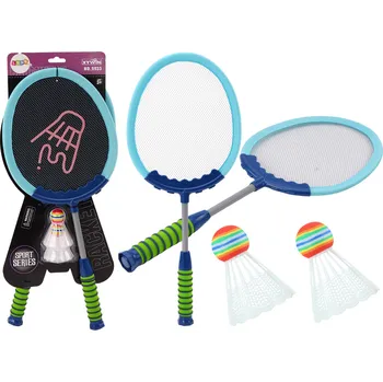 Mamido Sada badmintonových raket s míčky modré