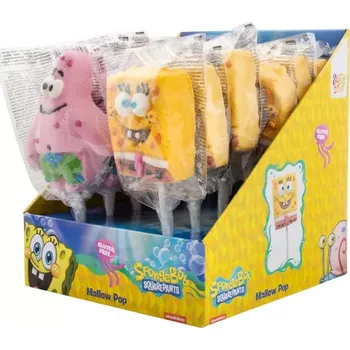Bonbon Sweet´n Fun | Sponge Bob Mallow Pop 12 ks