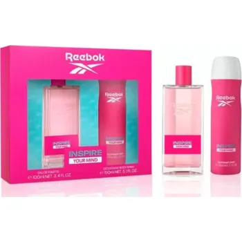 Dámský parfém Reebok Inspire Your Mind Woman Edt 100ml & Body Spray 150ml