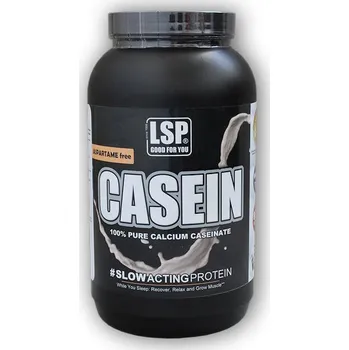 Proteinový nápoj LSP Nutrition 100% Casein 1000g Varianta: vanilka