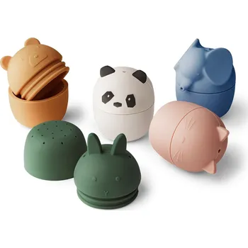 Hračka pro nejmenší LIEWOOD Dětské hračky do vany Gaby Multi Mix – 5 ks